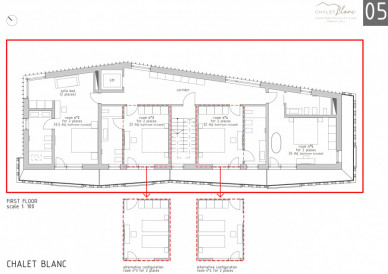 Шале Blanc + Petit Chalet Червиния