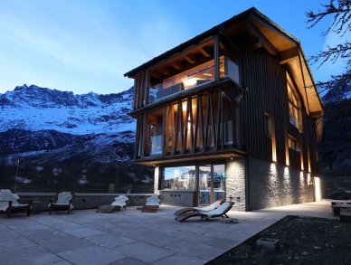 Шале Blanc + Petit Chalet Червиния