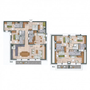 Penthouse Falcon Lodge G22 Méribel