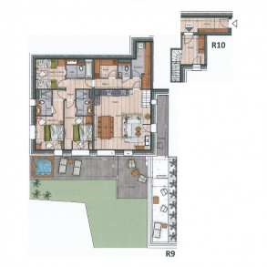 Апартаменты Falcon Lodge F12 Мерибель