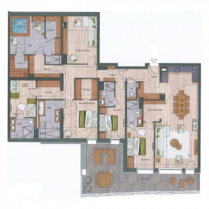 Апартаменты Falcon Lodge B01 Мерибель