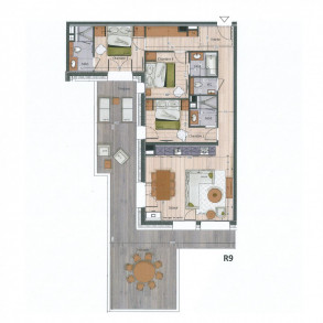 Апартаменты Falcon Lodge G11 Мерибель