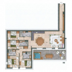 Appartement Falcon Lodge G01 Méribel