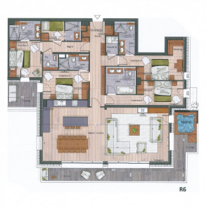 Appartement Falcon Lodge E11 Méribel