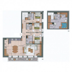 Апартаменты Falcon Lodge A30 Мерибель