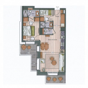 Appartement Falcon Lodge A10 Méribel