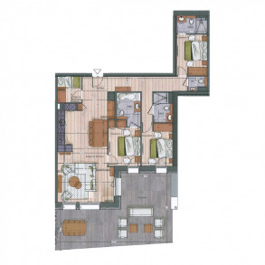 Apartment Falcon Lodge A02 Meribel