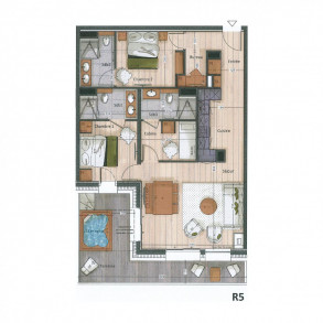 Appartement Falcon Lodge D01 Méribel