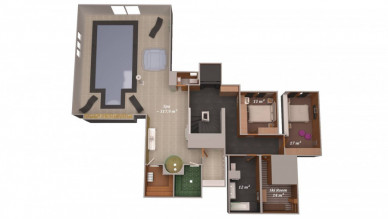 Шале Licorne des Neiges Куршевель 1650