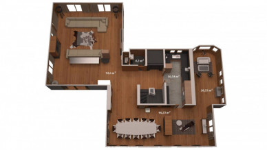 Шале Licorne des Neiges Куршевель 1650