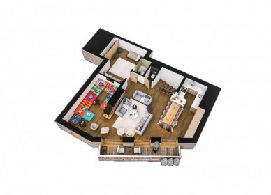 Пентхаус Tintoretto Куршевель 1850