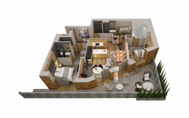 Appartement Oro Courchevel 1850