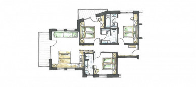 Апартаменты Marmotta Culm 3 Санкт Антон