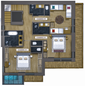 Chalet Kandahar Courchevel 1550