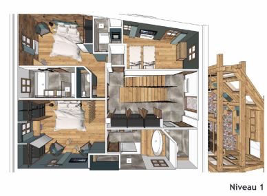 Chalet La Source Les Arcs 1800