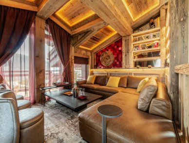 Chalet Bordeaux Courchevel 1850