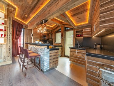 Chalet Bordeaux Courchevel 1850