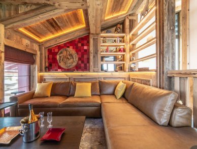Chalet Bordeaux Courchevel 1850
