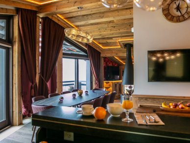 Chalet Bordeaux Courchevel 1850