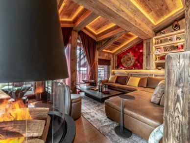 Chalet Bordeaux Courchevel 1850