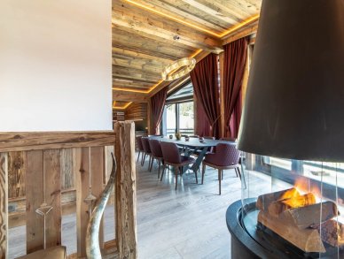Chalet Bordeaux Courchevel 1850