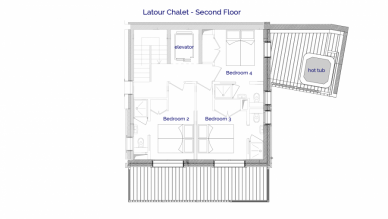 Шале Latour Сент-Фуа