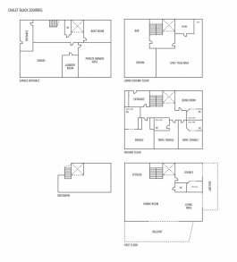 Chalet Black Squirrel Chamonix