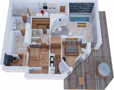 Chalet Labaobou Courchevel 1650