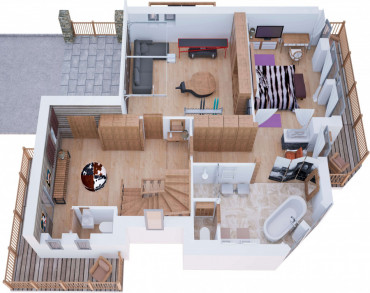 Chalet Labaobou Courchevel 1650