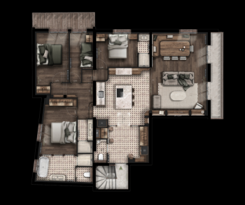 Penthouse Les Anemones Val d'Isère