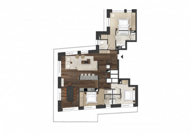 Апартаменты Atmosphere 801 Куршевель 1850