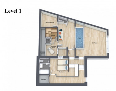 Шале St Christophe Куршевель 1850