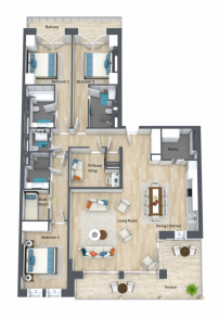 Apartment Champlain Meribel