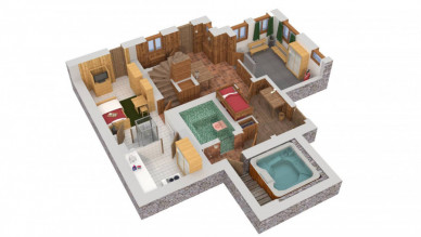 Шале Sommet Куршевель 1850