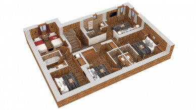 Шале Sommet Куршевель 1850