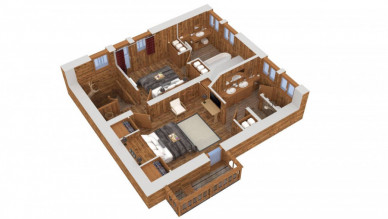 Шале Sommet Куршевель 1850