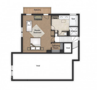 Шале La Grande Roche Куршевель 1850