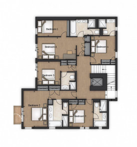 Шале La Grande Roche Куршевель 1850