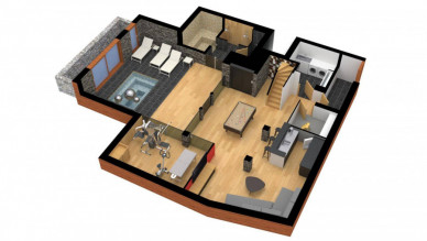 Chalet Overview Courchevel 1650