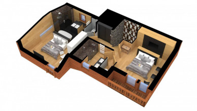 Chalet Overview Courchevel 1650