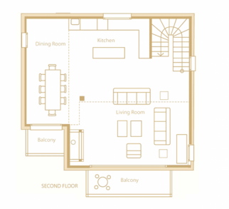 Шале Du Vallon Мерибель