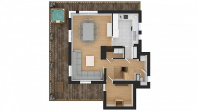 Шале Amnesia Куршевель 1650