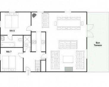 Апартаменты Maisonnée A Куршевель 1850