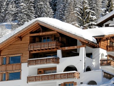 Шале Chesa Falcun Клостерс