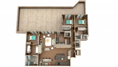 Апартаменты Aspen Lodge 12 Мерибель