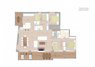 Apartment La Vallee Blanche Verbier