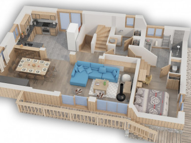 Шале Hygge Мерибель