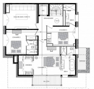 Chalet Pure White Crystal St. Martin de Belleville