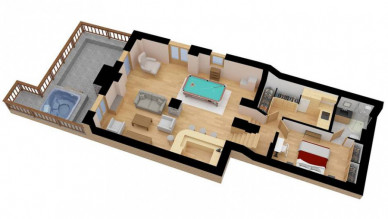 Шале Les Voûtes Мерибель