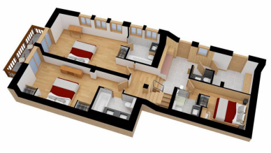 Шале Les Voûtes Мерибель